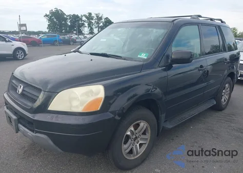 2004 Honda Pilot Ex-L z USA, uszkodzony, nr VIN 2HKYF18504H601991